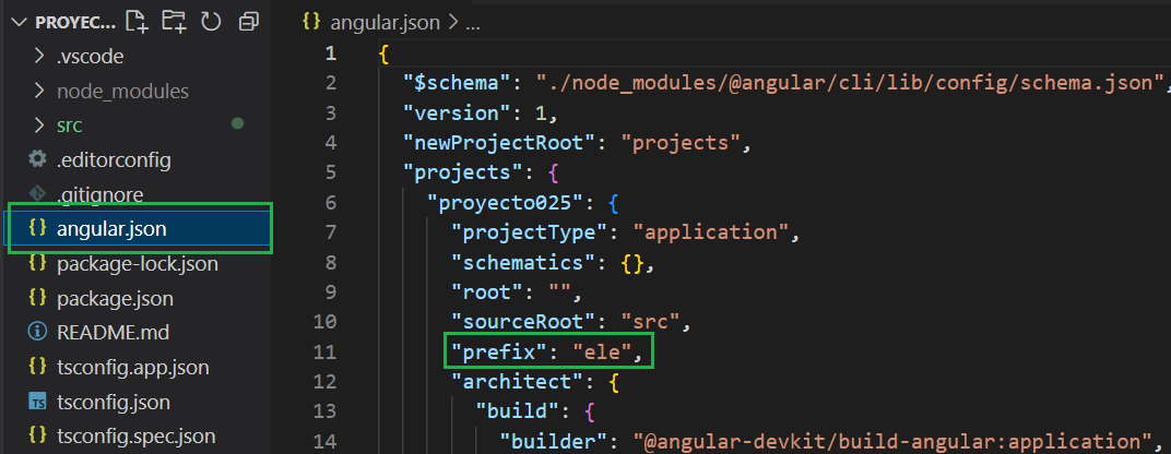 Angular.CLI ng new --prefix