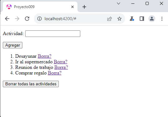 Formularios reactivos angular ReactiveFormsModule FormControl