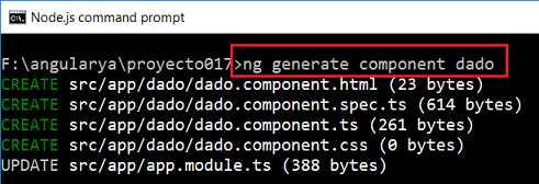 Angular.CLI ng generate component