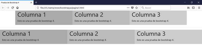 grid bootstrap 4 container container-fluid