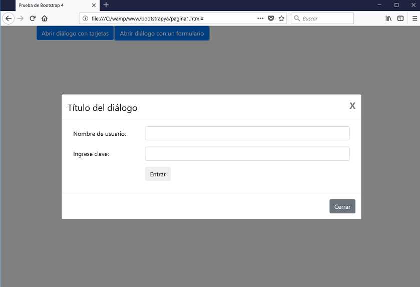 bootstrap 4 modal grillas