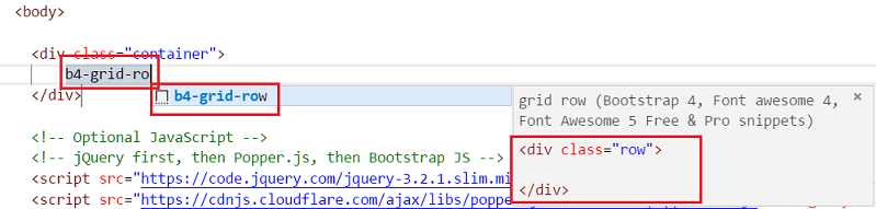 vs code extension bootstrap 4 componente card