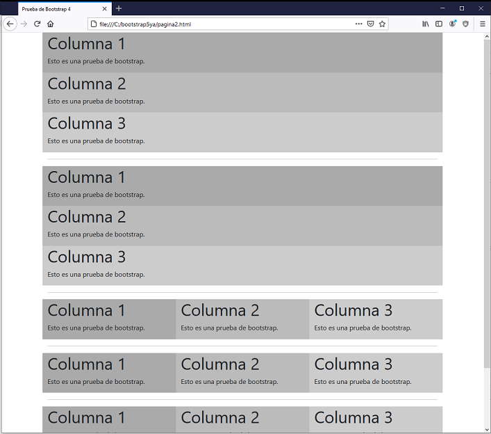 grid bootstrap 5