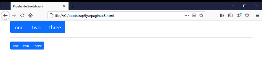 button btn-group btn-group-sm btn-group-lg bootstrap 5