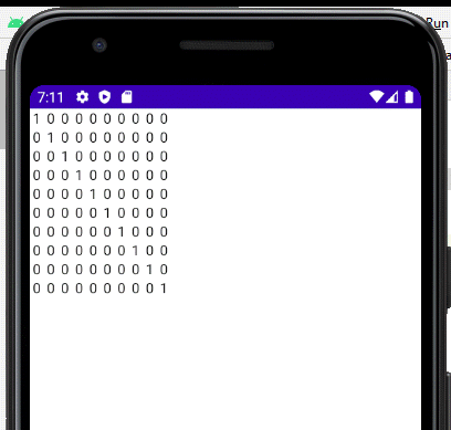 creación proyecto con Jetpack Compose Column Row