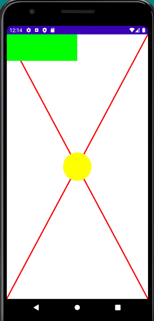 Canvas drawLine drawCircle y drawRect Jetpack Compose