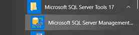 SQL Server Management Studio ejecución