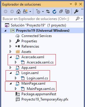 explorador de soluciones varias Page