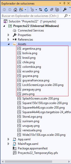 ListView aplicacion universal para windows con imagenes