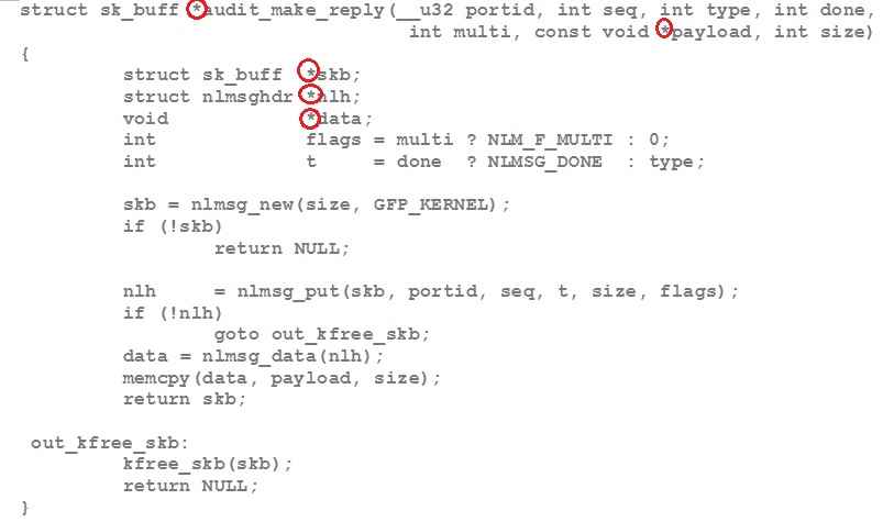 código fuente linux punteros