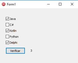 TCheckBox VCL Delphi