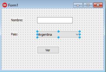 TComoboBox VCL Delphi