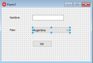 TComoboBox VCL Delphi