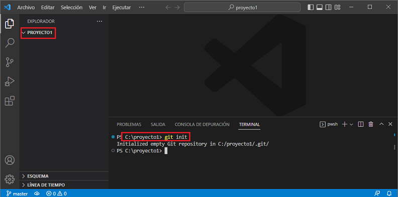 git init