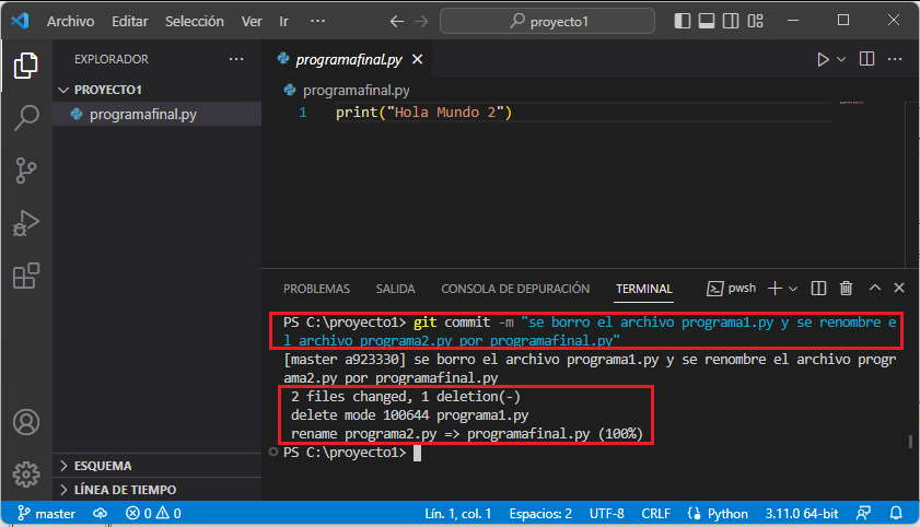 git commit