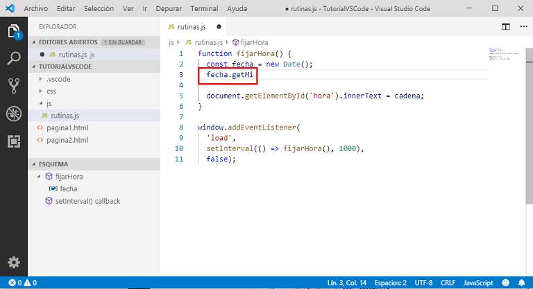 IntelliSense VSCode