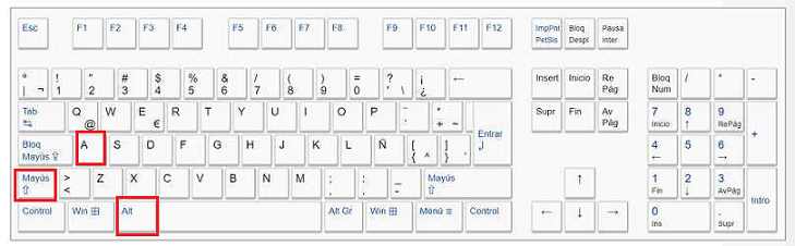 atajo de teclado comentarios de bloque edición VSCode