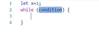 fragmento de código Intellisense VSCode