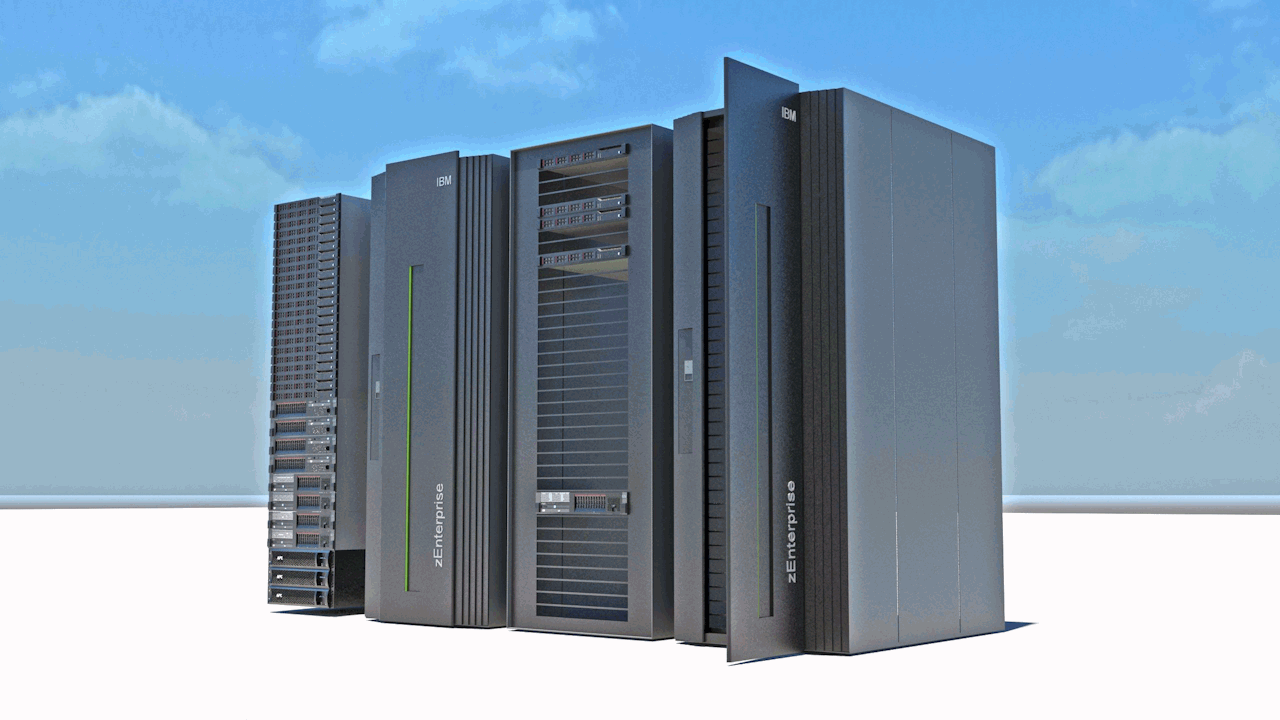 IBM zEnterprise z196 en centro de datos