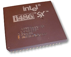 Intel 80486 en encapsulado PGA