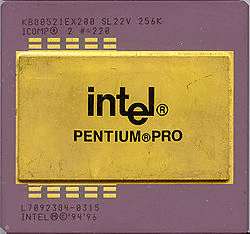 Intel Pentium Pro en encapsulado Socket
