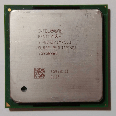 Intel Pentium 4 en encapsulado Socket