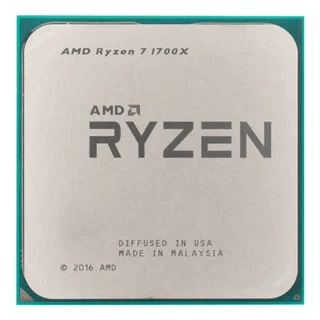 AMD Ryzen 7 1700 en encapsulado AM4