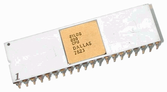 Zilog Z80 en encapsulado DIP