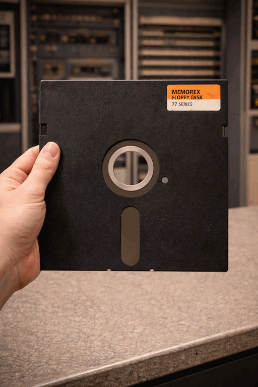 Disquete flexible de 8 pulgadas