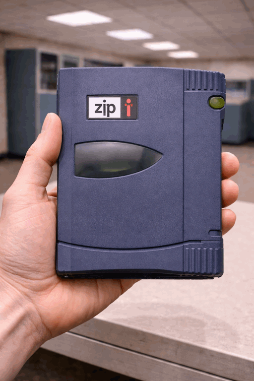 Unidad Zip Drive con cartucho