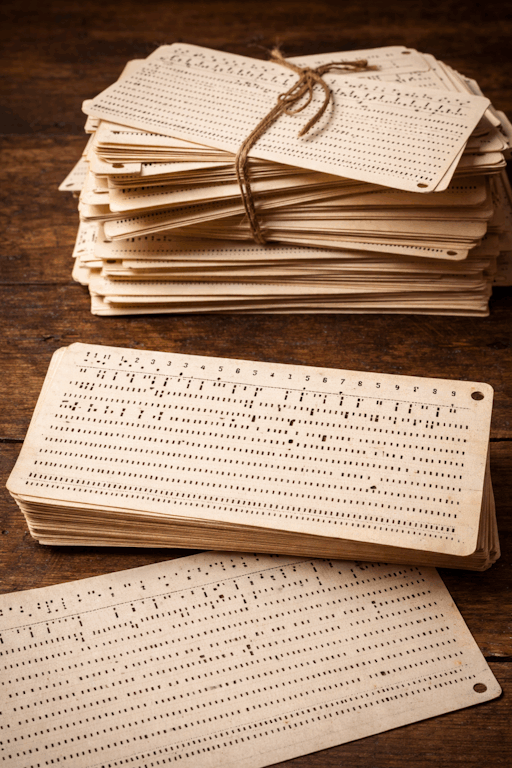 Tarjetas perforadas históricas