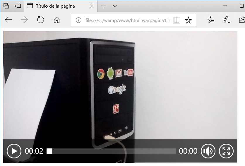 html5 video