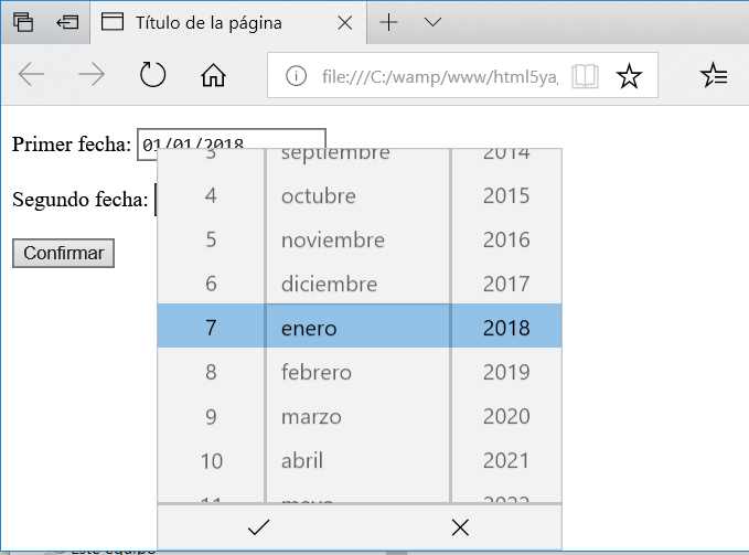 input date Firefox