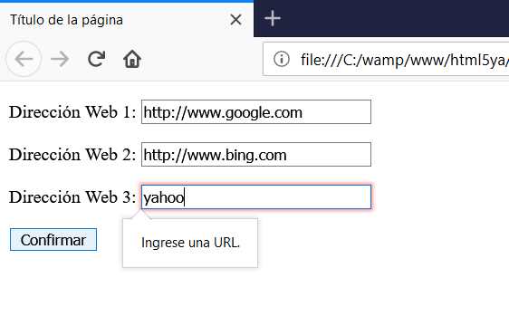 input url chrome