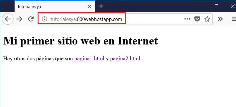 pedir pagina index.html a un servidor