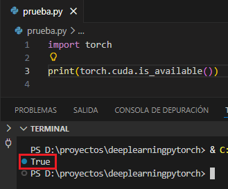 Reinstalacion de PyTorch con soporte CUDA