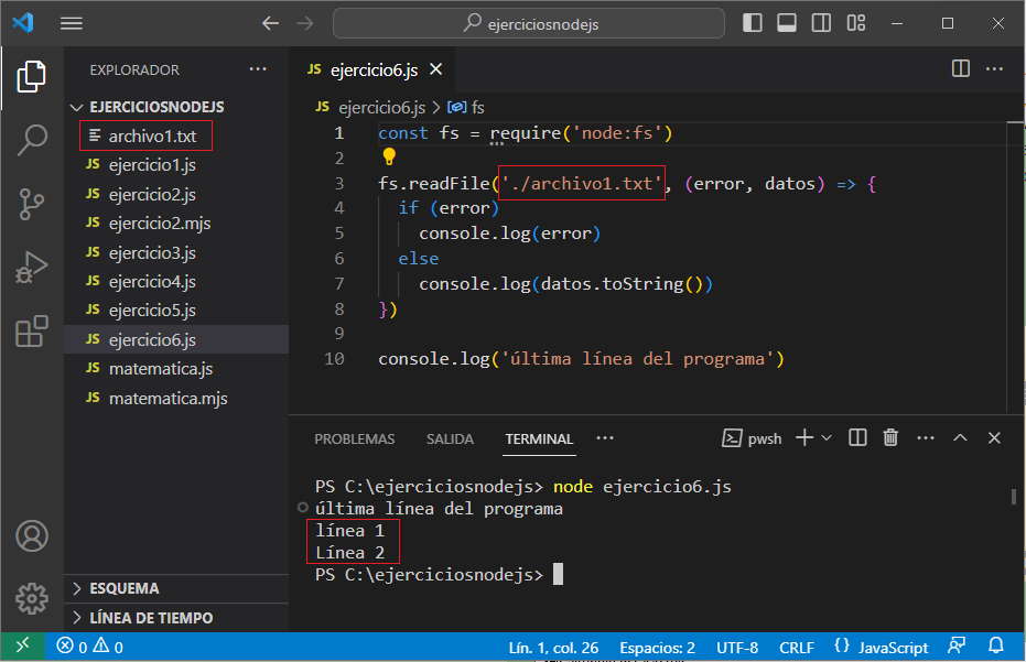 modulo fs readFile node.io