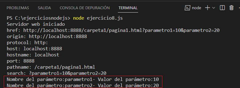 clase URL nodejs