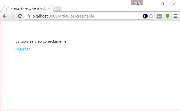 express articulos creacion tabla node.js