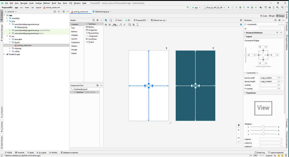 Entorno Android Studio