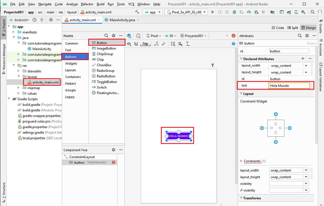 Entorno Android Studio