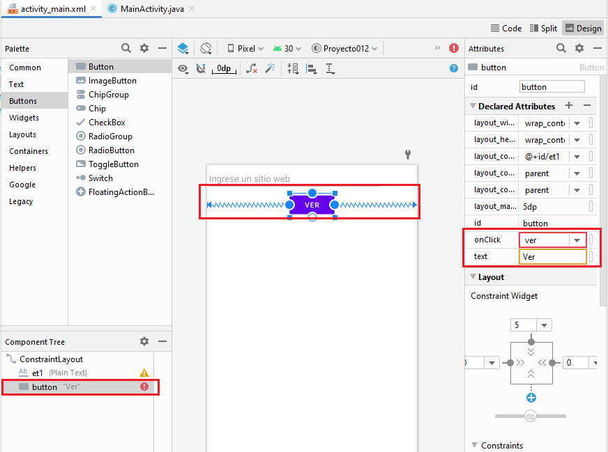 lanzar segundo Activity con parametros