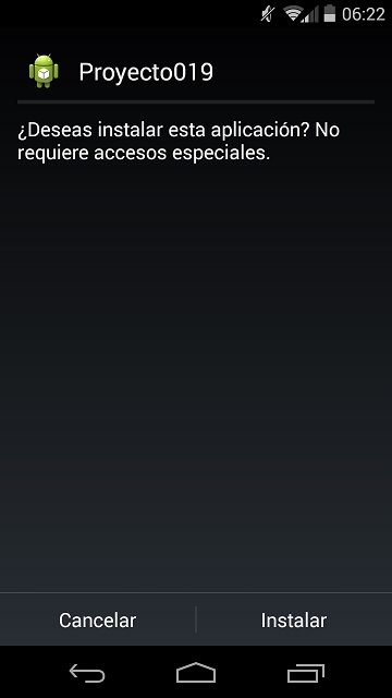 Instalacion APK