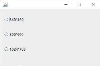 JRadioButton