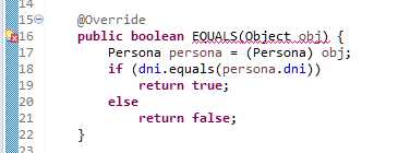@Override java
