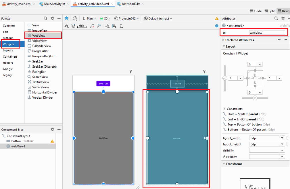 lanzar segundo Activity con parametros