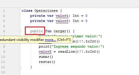 método public en Kotlin