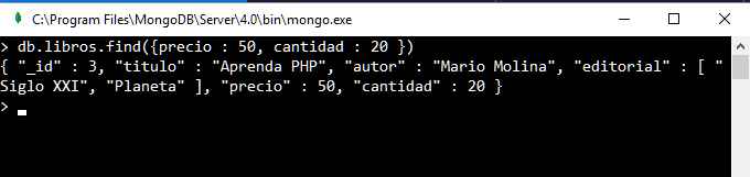 MongoDB find con parámetros