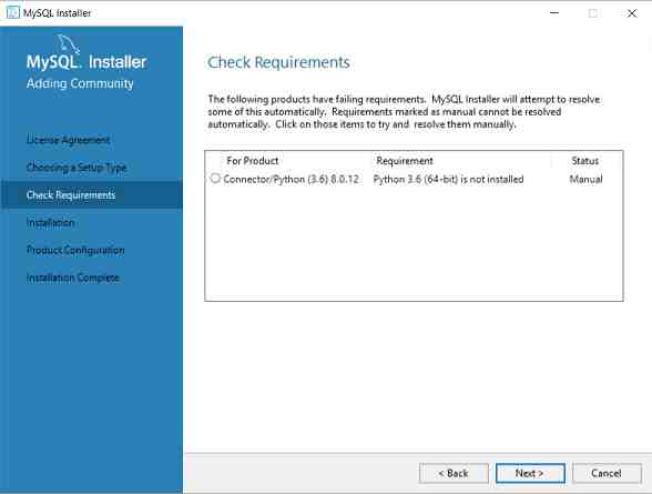 MySQL Instalación