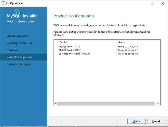 MySQL Instalación